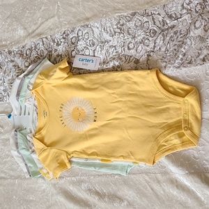 Carter's baby 5-pack Bodysuits Short Sleeves  - 24 months
